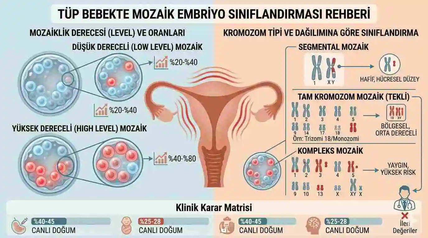 Mozaik Embriyo Çeşitleri ve Sınıflandırılması